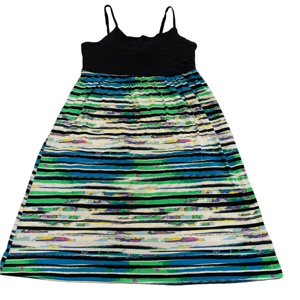 💜 Kandy Kiss Striped Maxi Sundress - XL